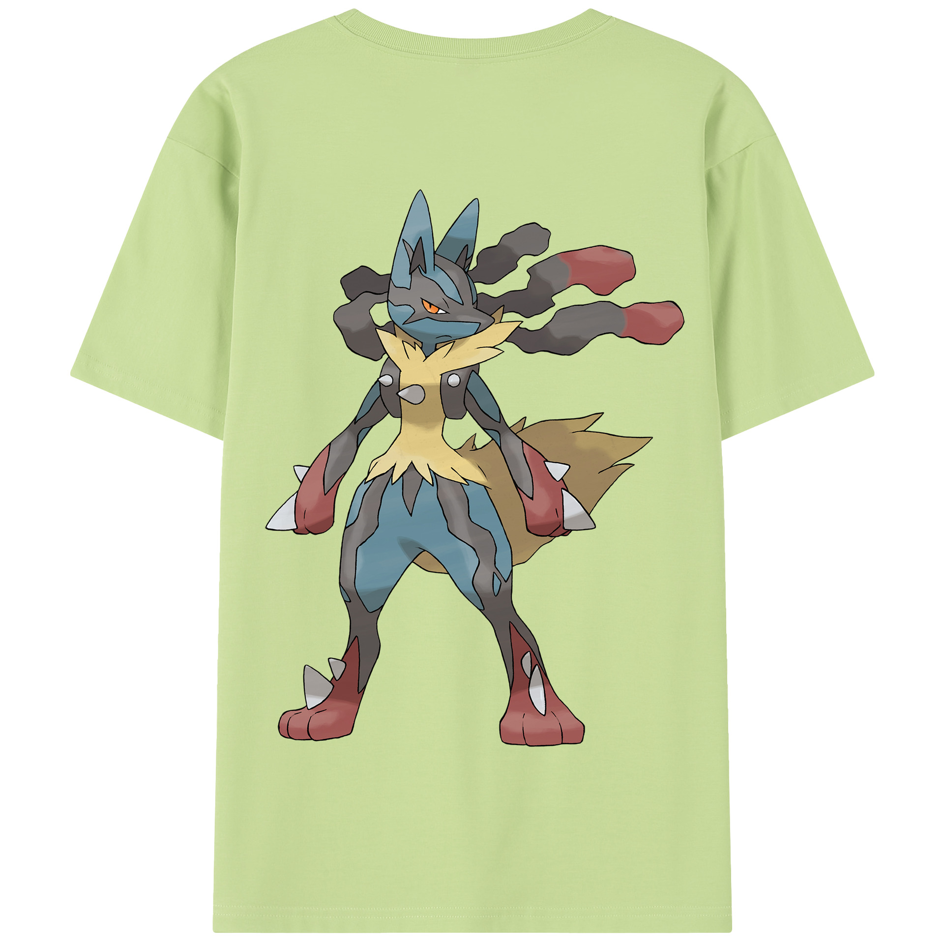 （画像用） ポケットモンスター Pokémon 綿100％半袖Tシャツ（背面プリント）